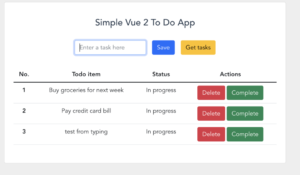 Simple Vue 2 Tutorial with Example app - shabeeb Blog